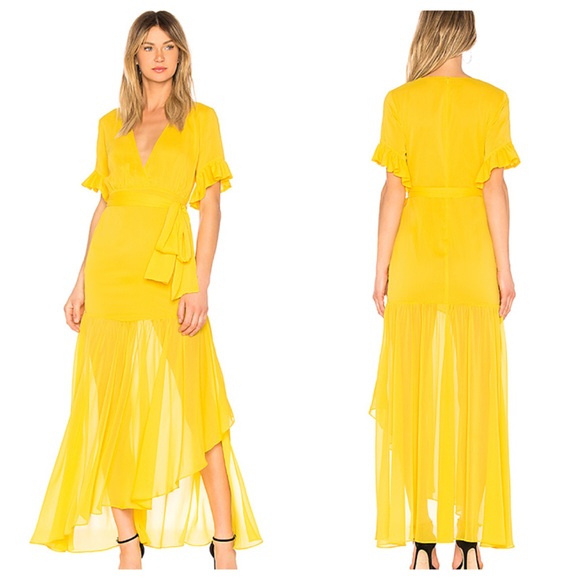 Privacy Please Dresses & Skirts - Privacy Please Chrysanthemum Gown Yellow Dress